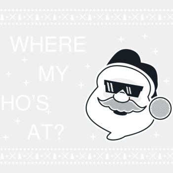 Where My Ho's At White (0681) Thumbnail