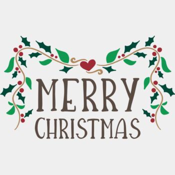 Merry Xmas Garland (0739) Thumbnail