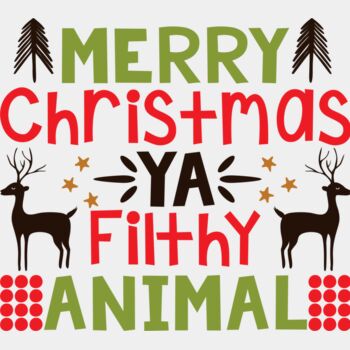 Merry Xmas Filthy Animal (07334) Thumbnail