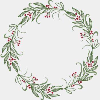 Mistletoe Wreath (0538) Thumbnail