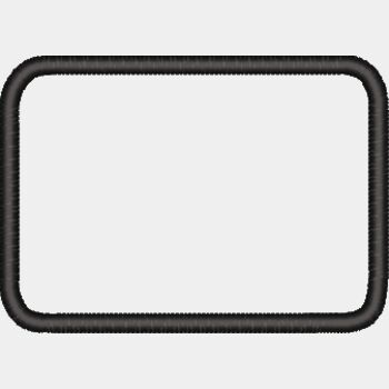 3.5 x 2.5 Round Corners Patch (0372) Thumbnail
