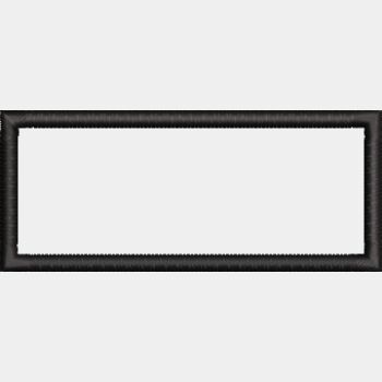 3.5 x 1.5 Sharp Corner Patch (0363) Thumbnail