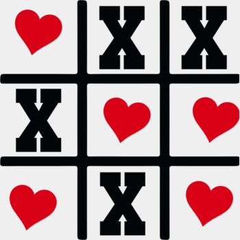 Valentine's Tic Tac Toe #1 (1016) Thumbnail