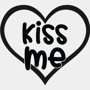 Kiss Me Heart Monogram (1011) Thumbnail
