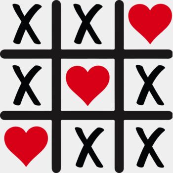 Valentine's Tic Tac Toe #2 (1017) Thumbnail