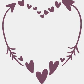 Doodle Arrows Heart (1009) Thumbnail