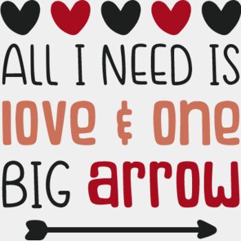 All I Need Is Love SVG Cut File Thumbnail