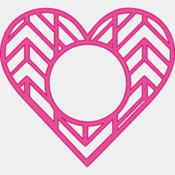 Monogram Heart #5 (1005) Thumbnail