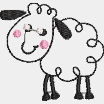 Sheep Line Art (0264) Thumbnail