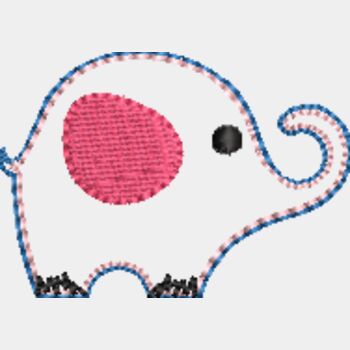 Elephant Line Art #2 (0268) Thumbnail