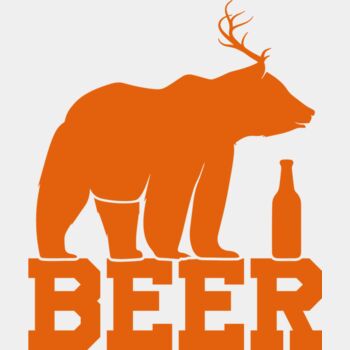 Bear Beer with Antlers (0017) Thumbnail
