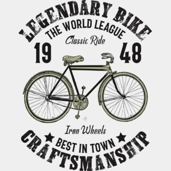 Vintage Style Legendary Bike League (0035) Thumbnail