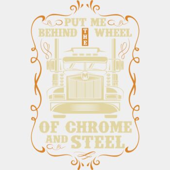 Trucker Chrome and Steel Love (0146) Thumbnail