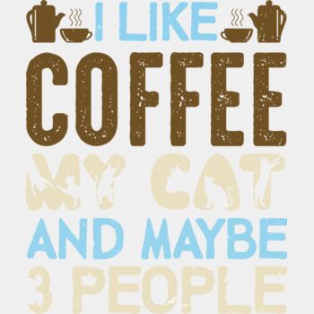 I Like Coffee, Cat, 3 People (0223) Thumbnail