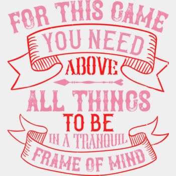 Tranquil Mind Golf Quote Thumbnail