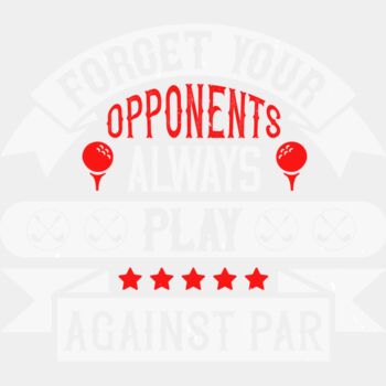 Play Against Par Golf Quote Thumbnail