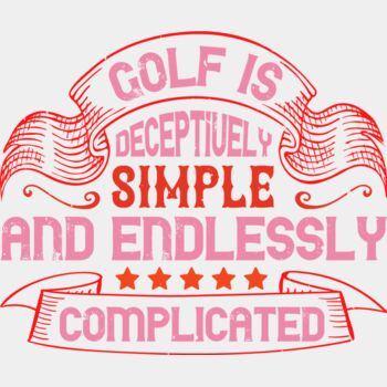 Simple & Complicated Golf Quote Thumbnail
