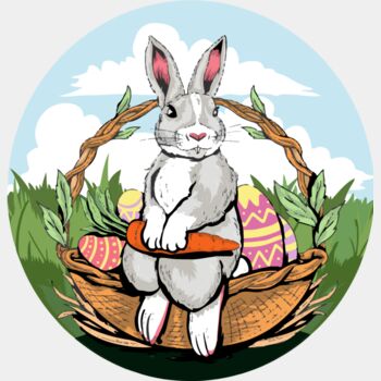 Cottage Style Easter Bunny  Thumbnail
