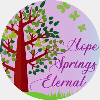 Hope Springs Eternal With Spring Colour Background Thumbnail