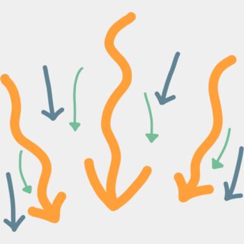 Arrow Doodles Cluster (1054) Thumbnail