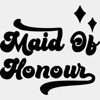 Retro style Maid of Honour Thumbnail
