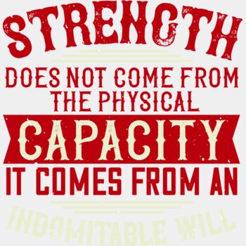 Strength Does Not Come From Thumbnail