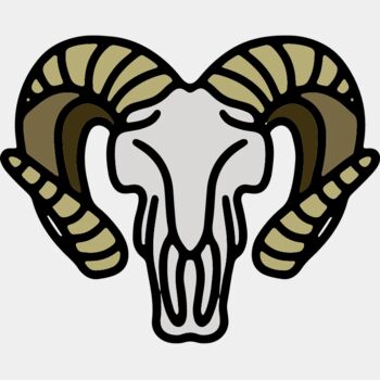 Bighorn Sheep Skull Thumbnail