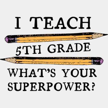 5th Grade Teacher Power Thumbnail