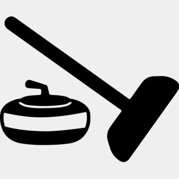 Curling stone   curling sweeper Thumbnail