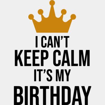 King Crown with I can't keep calm  Thumbnail