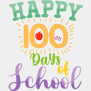 Happy 100 Days of School Doodle Thumbnail