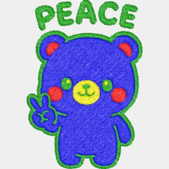 Cute Bear Peace Thumbnail