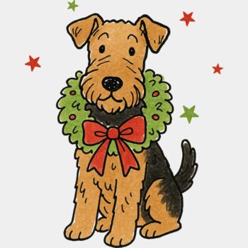Airedale Terrier Christmas Thumbnail