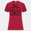 Everyday Heavy Cotton Ladies' Tee Thumbnail