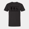 Men/Unisex Fine Lightweight Blend Jersey T-Shirt Thumbnail